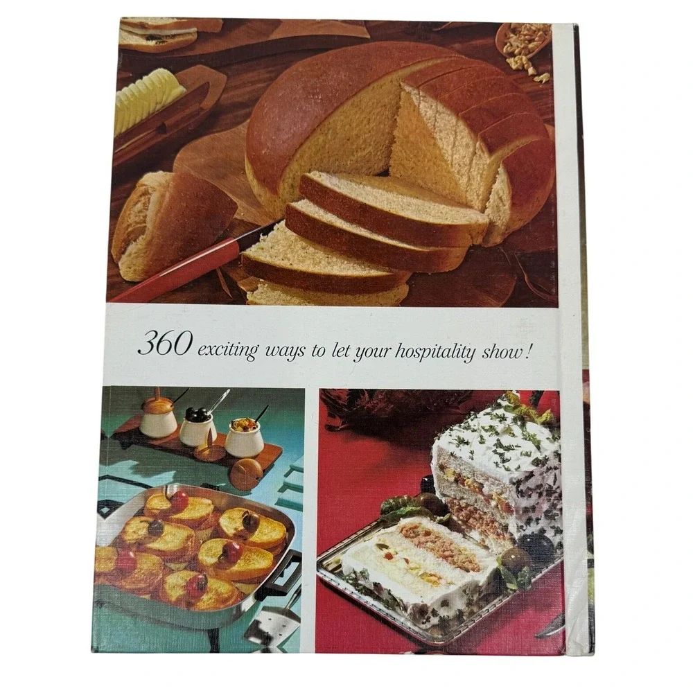 Vintage Better Homes and‎ Gardens Bread Cook Book 1967 Hardcover 360 Recipes BHG